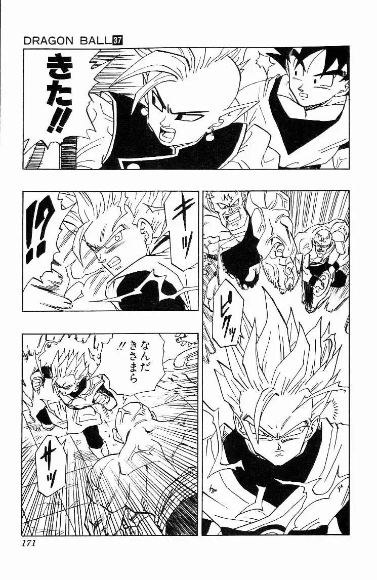Chapitre 37 — Dragon Ball (Édition Japonaise) Vol. 37 — page 171