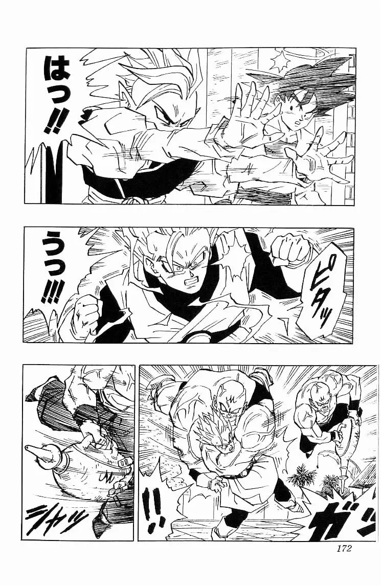 Chapitre 37 — Dragon Ball (Édition Japonaise) Vol. 37 — page 172