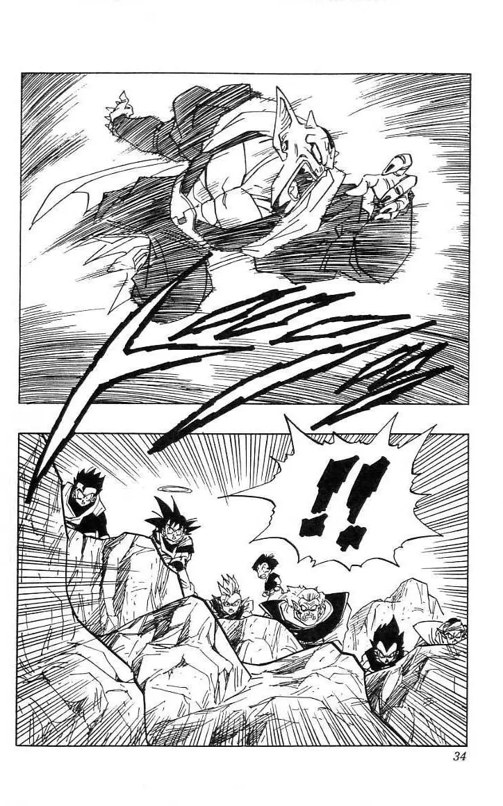 Chapitre 38 — Dragon Ball (Édition Japonaise) Vol. 38 — page 35