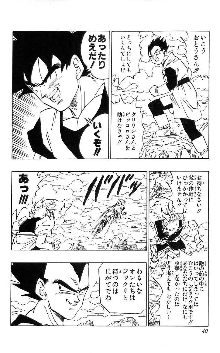 Chapitre 38 — Dragon Ball (Édition Japonaise) Vol. 38 — page 41