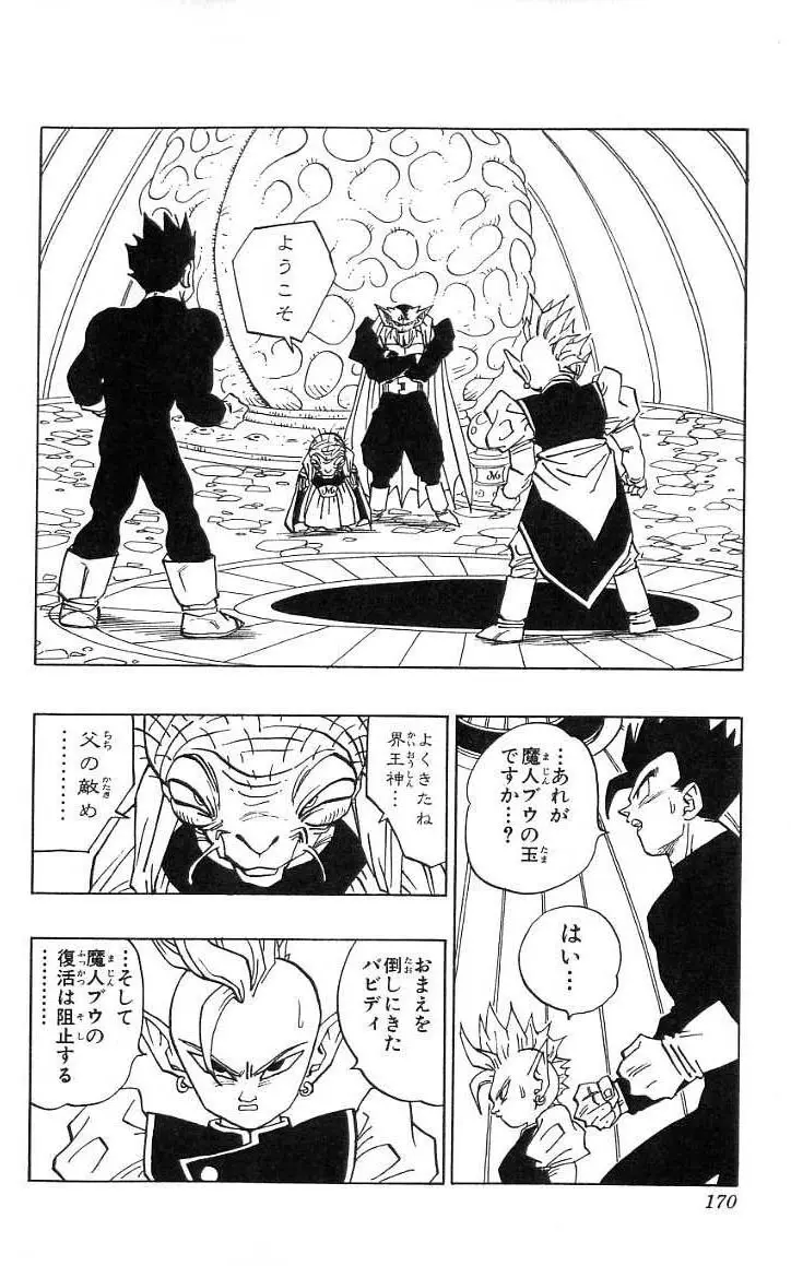 Chapitre 38 — Dragon Ball (Édition Japonaise) Vol. 38 — page 171