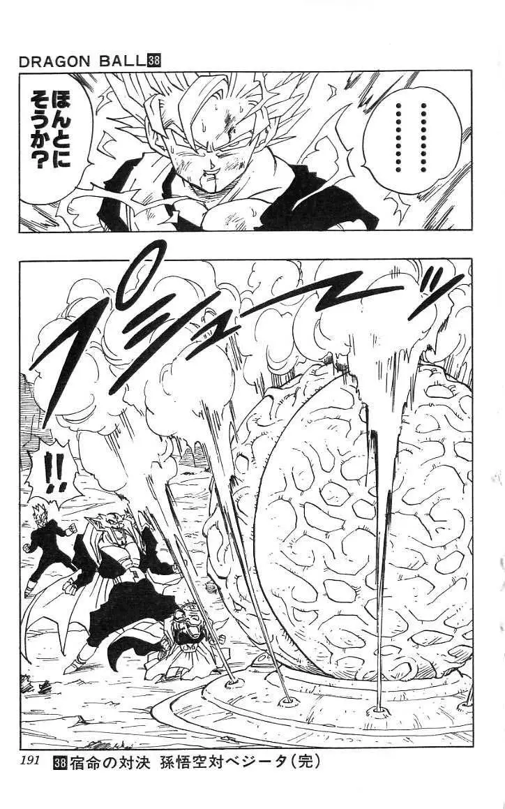 Chapitre 38 — Dragon Ball (Édition Japonaise) Vol. 38 — page 192