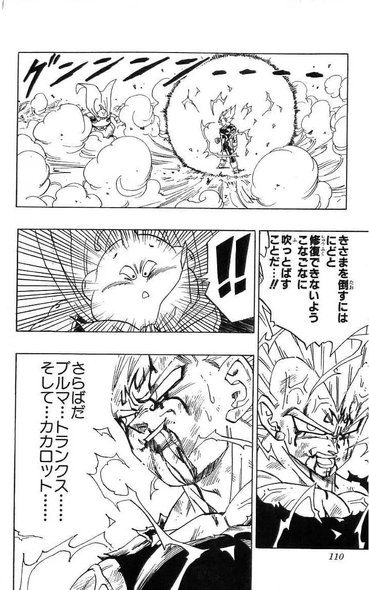 Chapitre 39 — Dragon Ball (Édition Japonaise) Vol. 39 — page 111