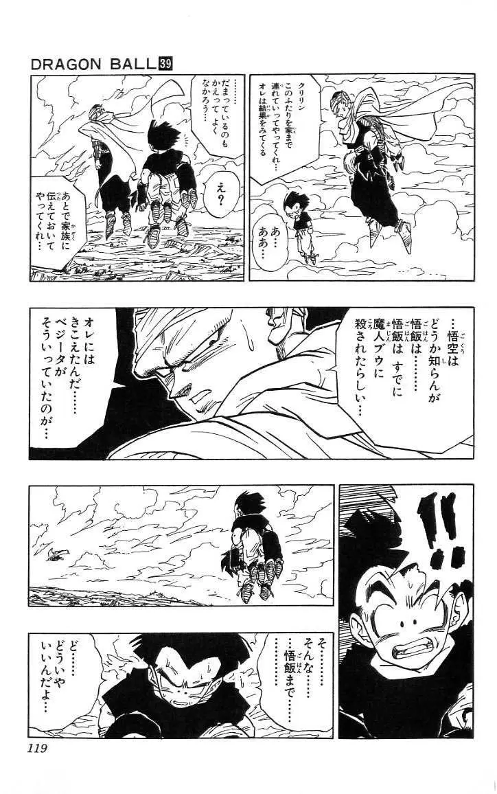 Chapitre 39 — Dragon Ball (Édition Japonaise) Vol. 39 — page 120