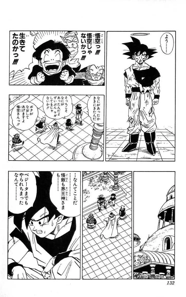 Chapitre 39 — Dragon Ball (Édition Japonaise) Vol. 39 — page 133