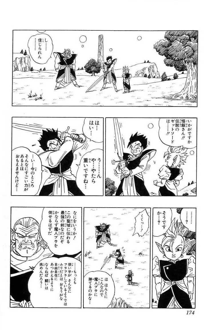 Chapitre 39 — Dragon Ball (Édition Japonaise) Vol. 39 — page 175