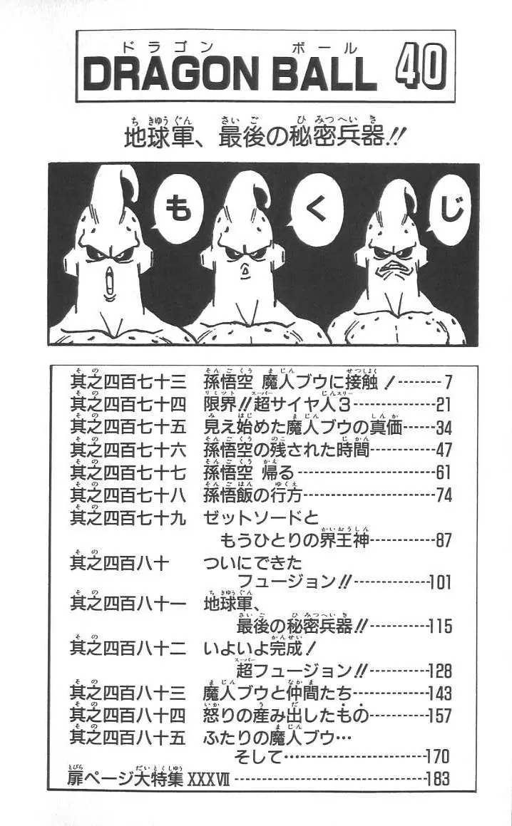 Chapitre 40 — Dragon Ball (Édition Japonaise) Vol. 40 — page 7