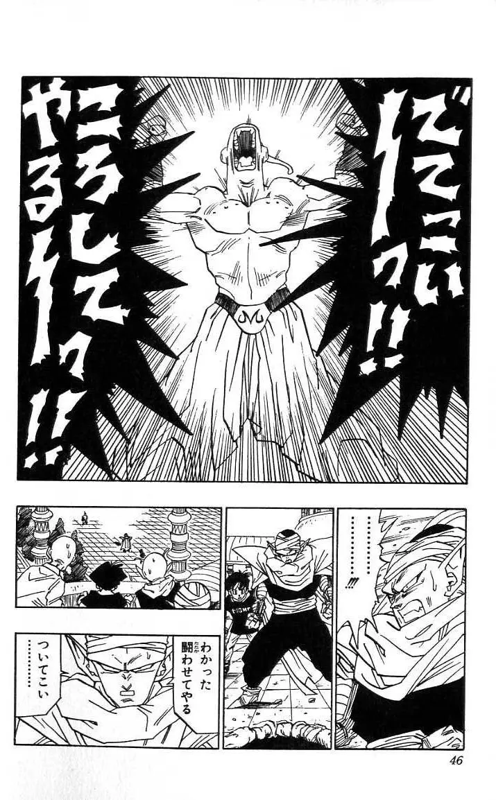 Chapitre 41 — Dragon Ball (Édition Japonaise) Vol. 41 — page 47