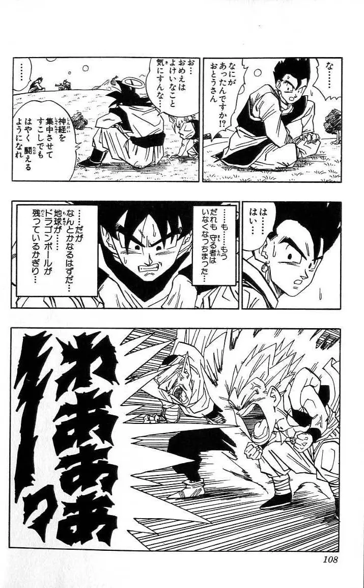 Chapitre 41 — Dragon Ball (Édition Japonaise) Vol. 41 — page 109