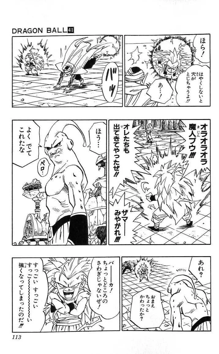 Chapitre 41 — Dragon Ball (Édition Japonaise) Vol. 41 — page 114