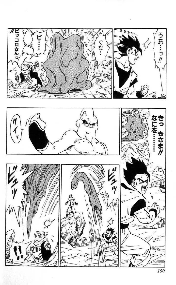 Chapitre 41 — Dragon Ball (Édition Japonaise) Vol. 41 — page 191