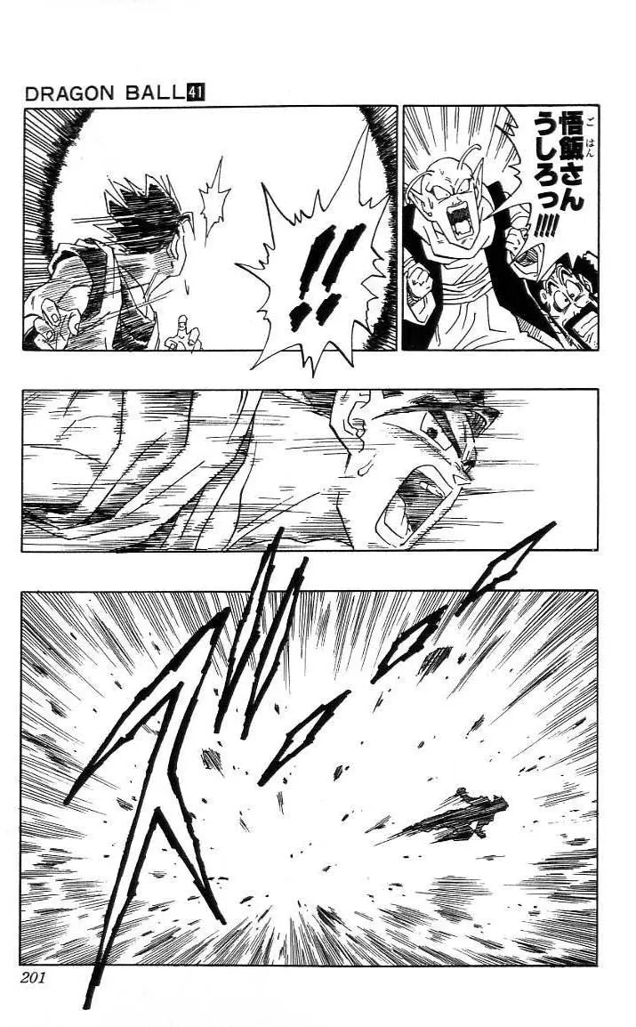 Chapitre 41 — Dragon Ball (Édition Japonaise) Vol. 41 — page 202