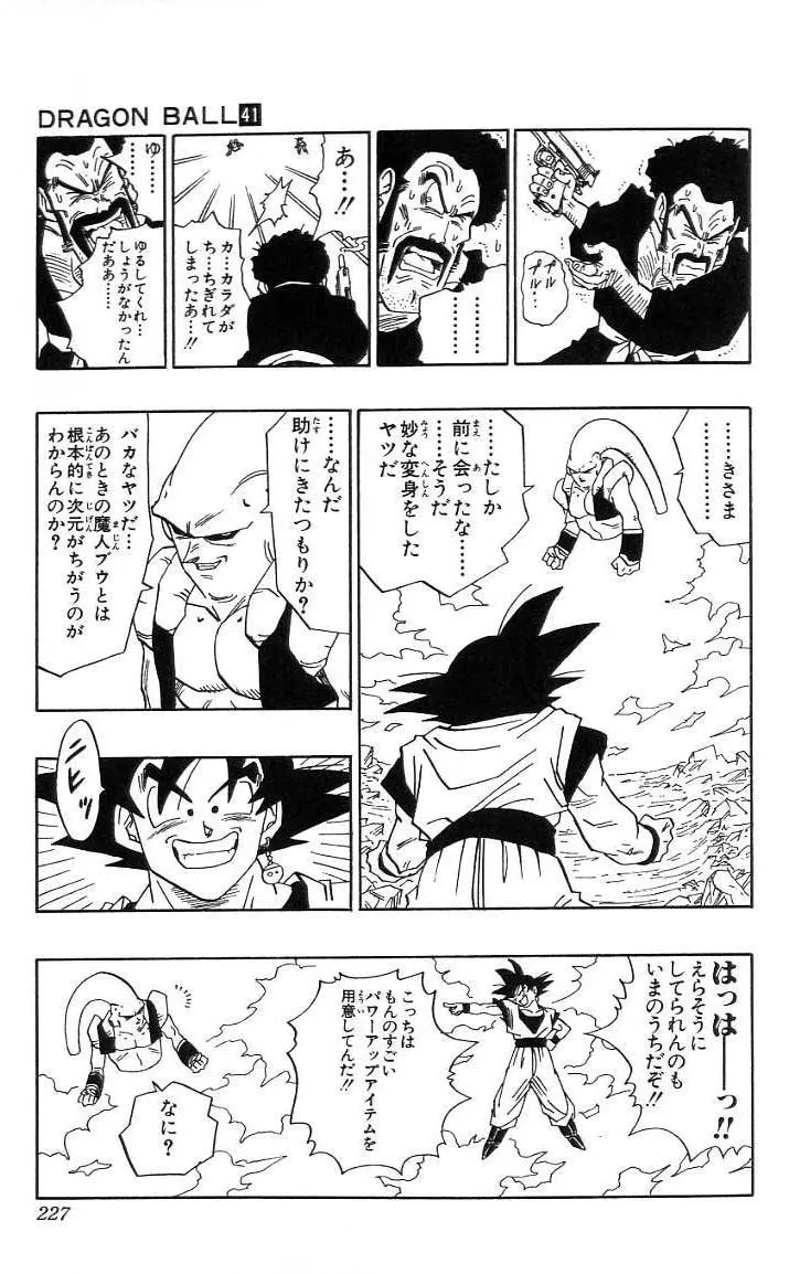 Chapitre 41 — Dragon Ball (Édition Japonaise) Vol. 41 — page 228