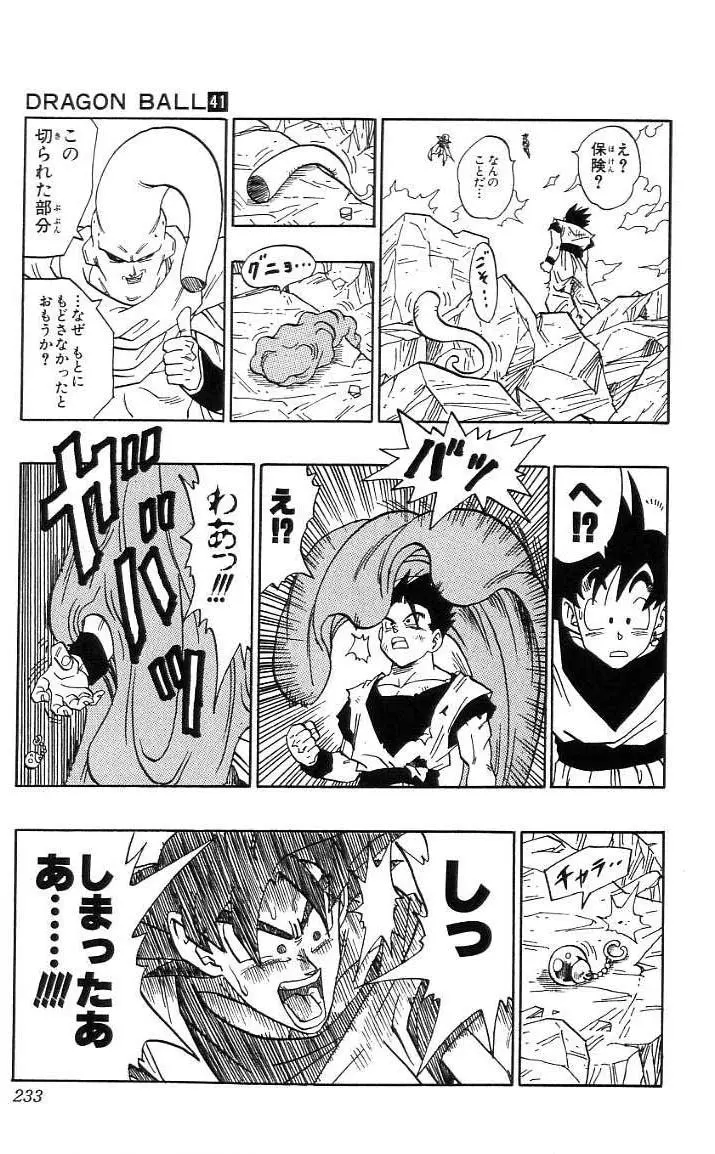 Chapitre 41 — Dragon Ball (Édition Japonaise) Vol. 41 — page 234