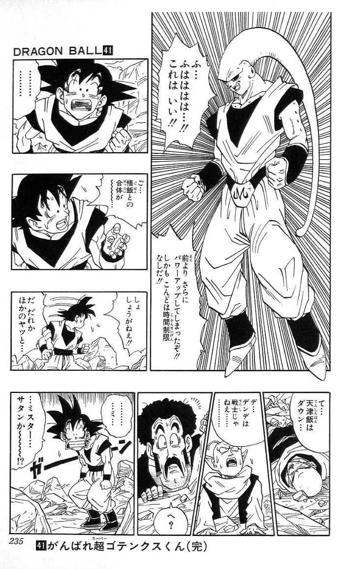 Chapitre 41 — Dragon Ball (Édition Japonaise) Vol. 41 — page 236