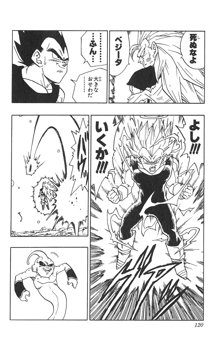 Chapitre 42 — Dragon Ball (Édition Japonaise) Vol. 42 — page 121