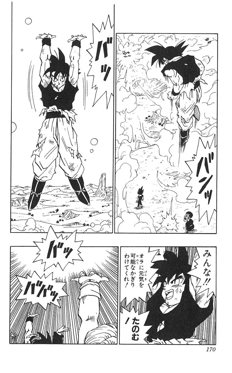 Chapitre 42 — Dragon Ball (Édition Japonaise) Vol. 42 — page 171