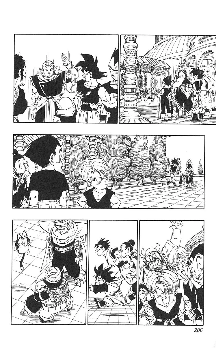 Chapitre 42 — Dragon Ball (Édition Japonaise) Vol. 42 — page 207