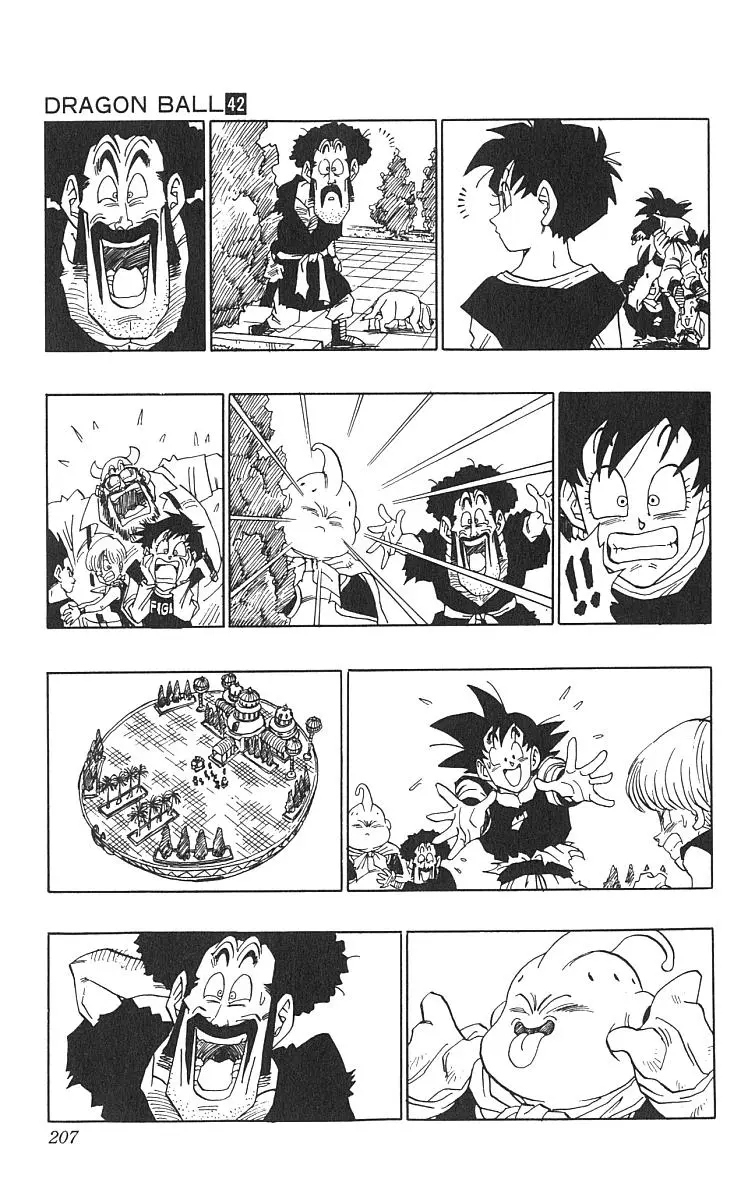 Chapitre 42 — Dragon Ball (Édition Japonaise) Vol. 42 — page 208