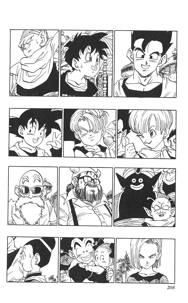 Chapitre 42 — Dragon Ball (Édition Japonaise) Vol. 42 — page 209