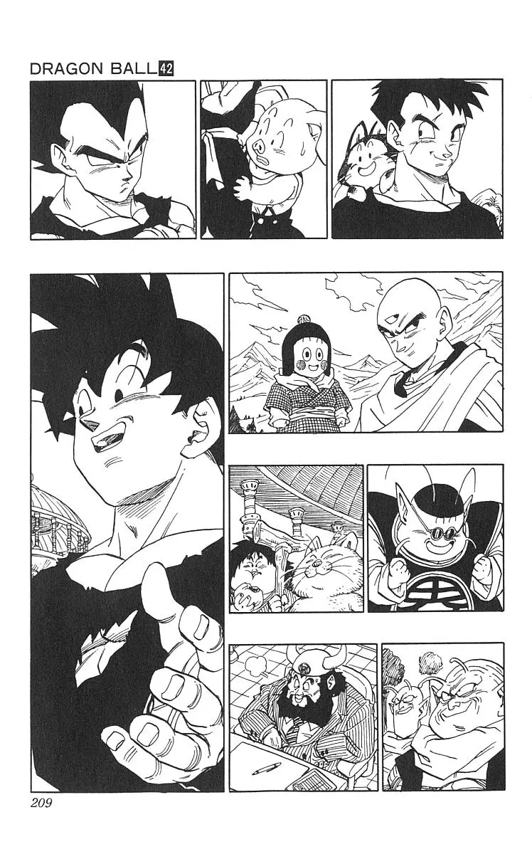 Chapitre 42 — Dragon Ball (Édition Japonaise) Vol. 42 — page 210
