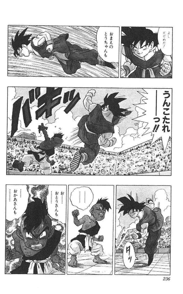 Chapitre 42 — Dragon Ball (Édition Japonaise) Vol. 42 — page 237