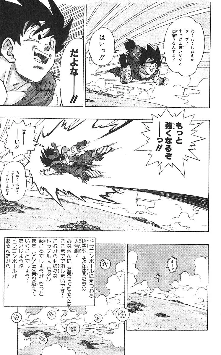 Chapitre 42 — Dragon Ball (Édition Japonaise) Vol. 42 — page 244