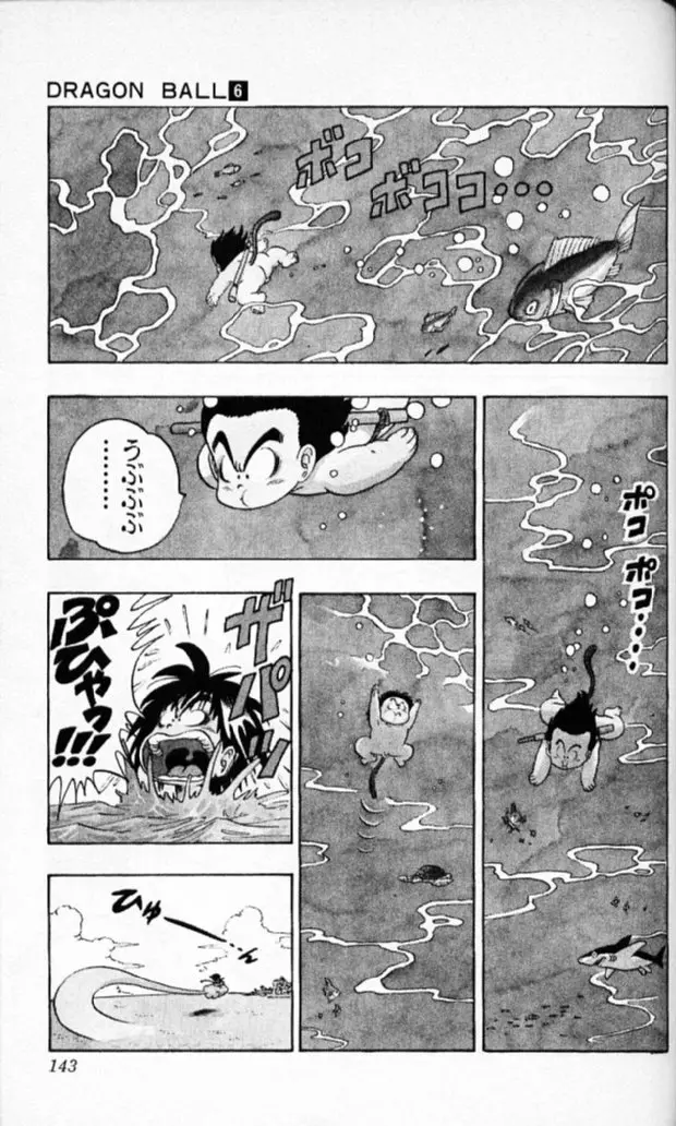 Chapitre 6 — Dragon Ball (Édition Japonaise) Vol. 6 — page 142