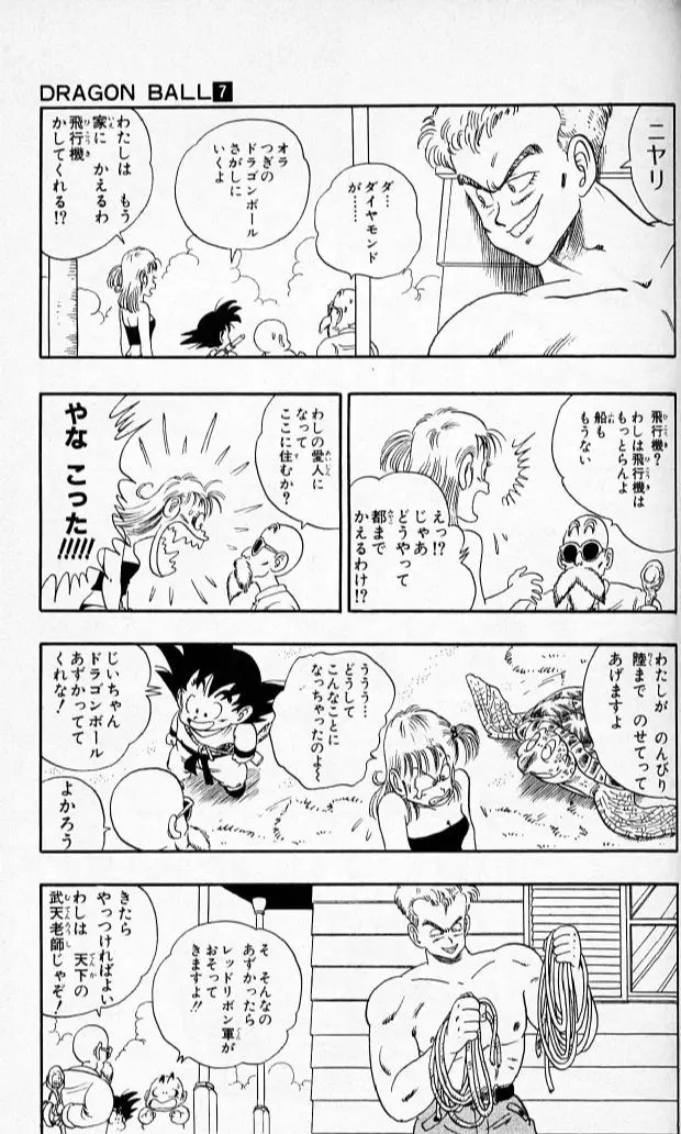 Chapitre 7 — Dragon Ball (Édition Japonaise) Vol. 7 — page 112