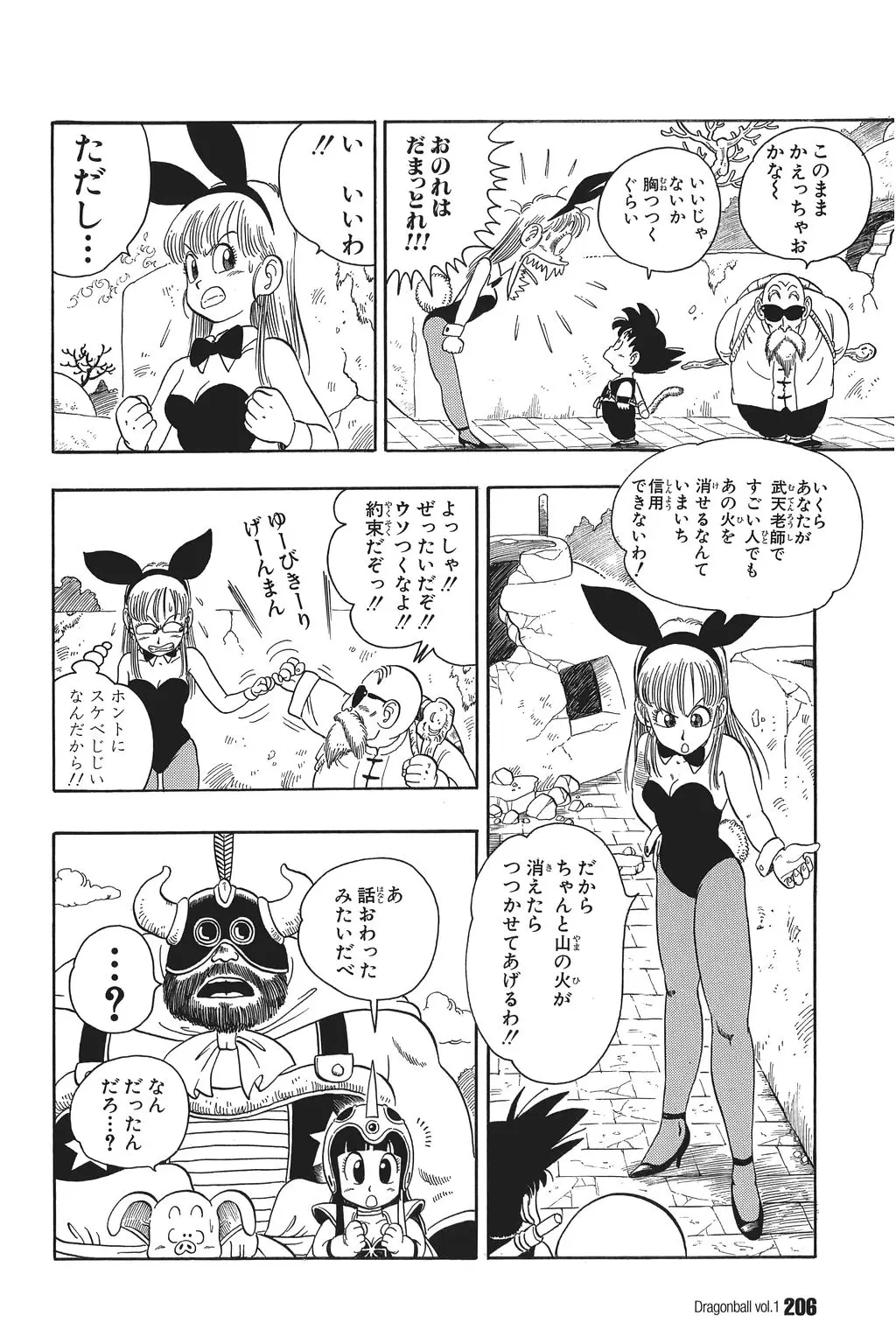 Chapitre 1 — Dragon Ball Kanzenban Vol. 1 — page 207