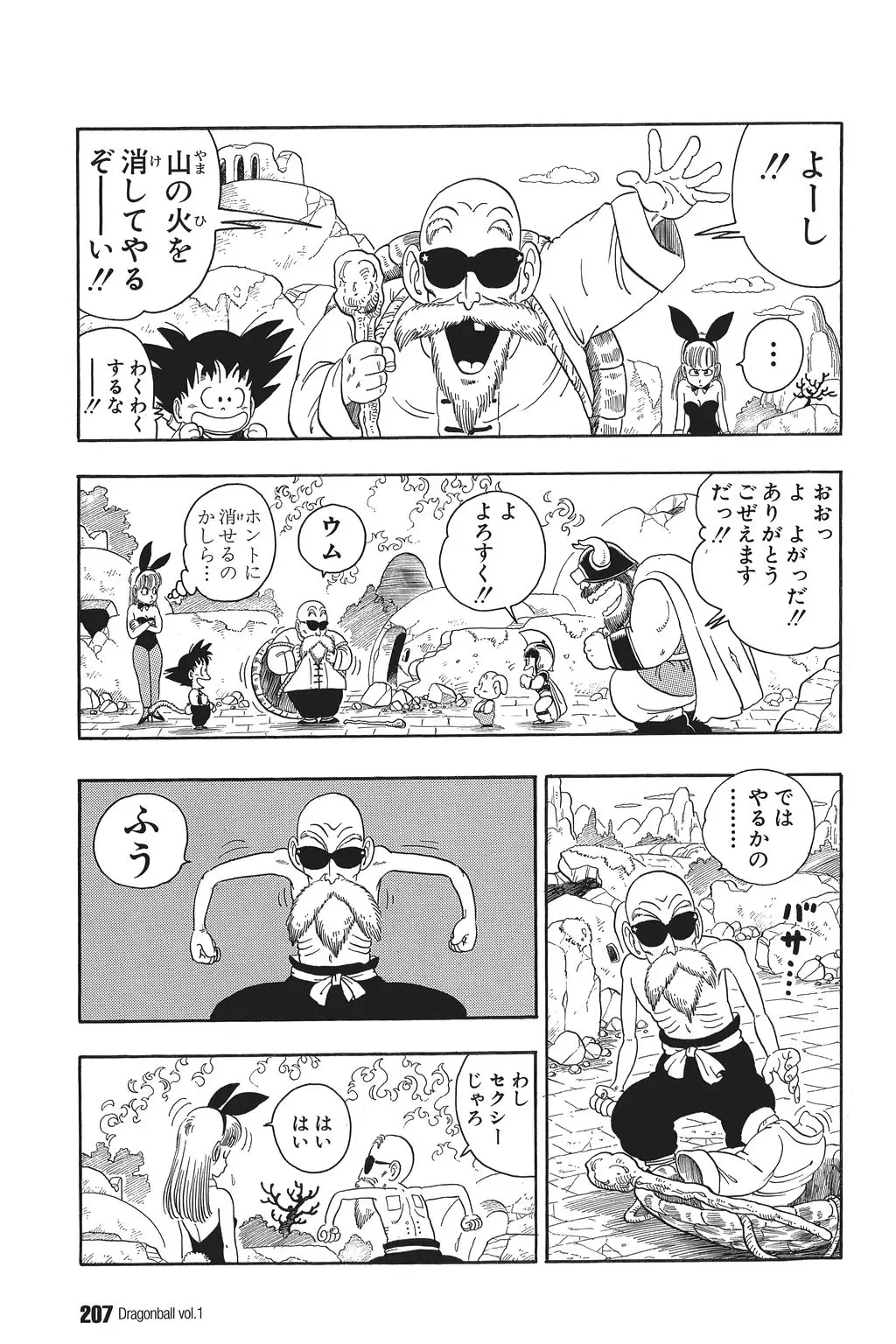 Chapitre 1 — Dragon Ball Kanzenban Vol. 1 — page 208