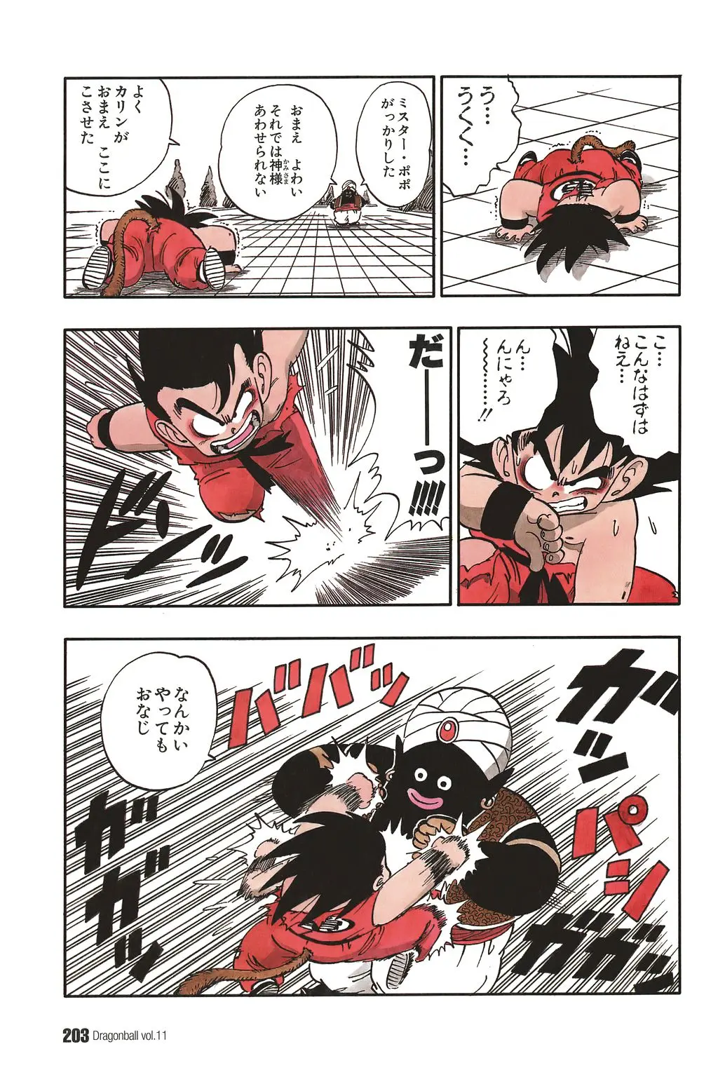 Chapitre 11 — Dragon Ball Kanzenban Vol. 11 — page 207