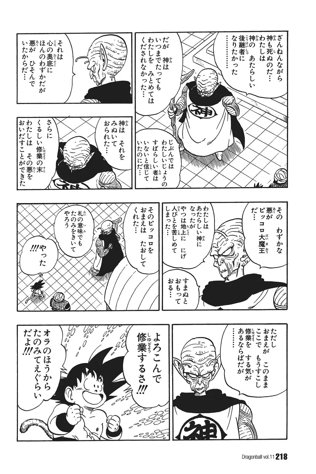 Chapitre 11 — Dragon Ball Kanzenban Vol. 11 — page 222