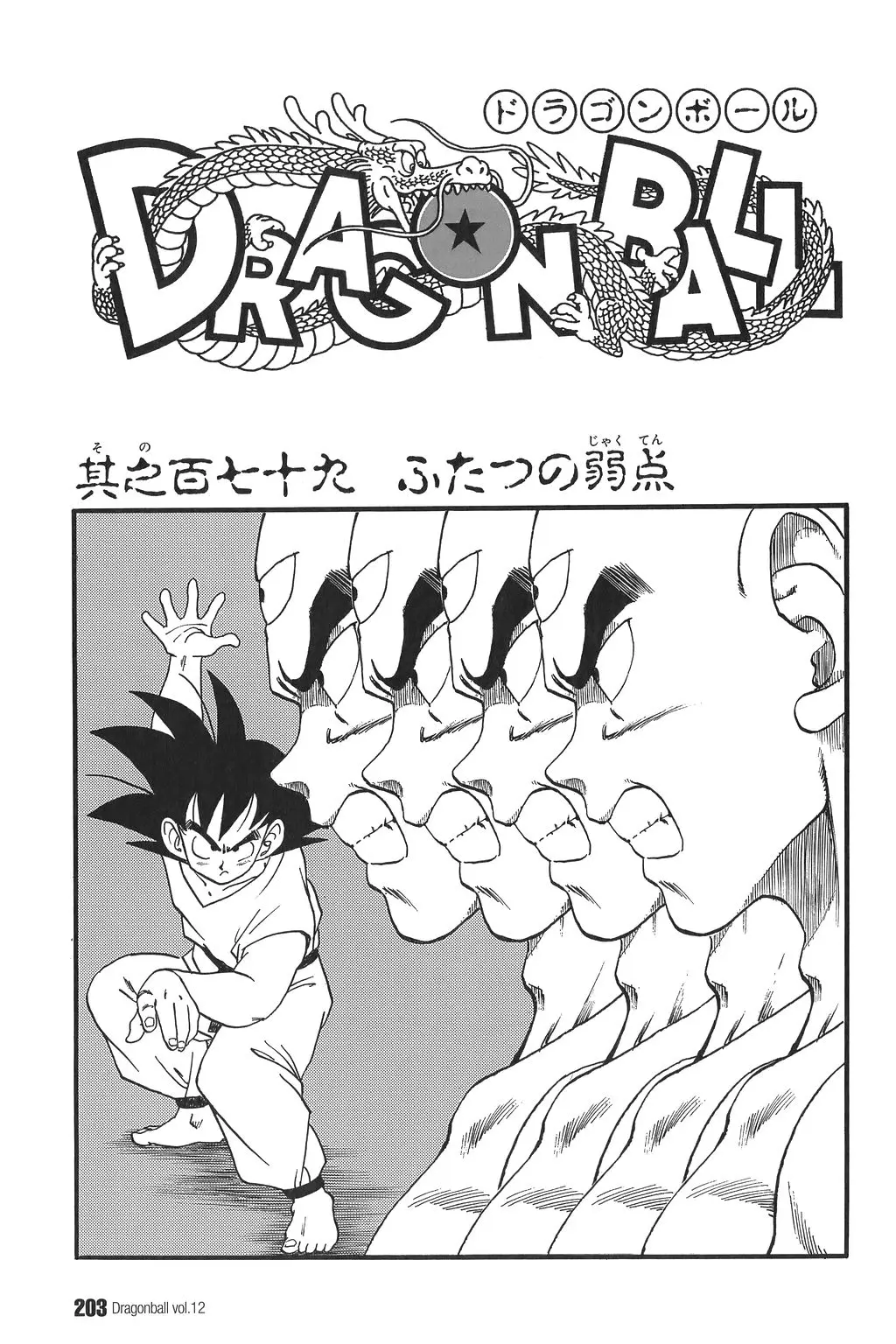 Chapitre 12 — Dragon Ball Kanzenban Vol. 12 — page 208