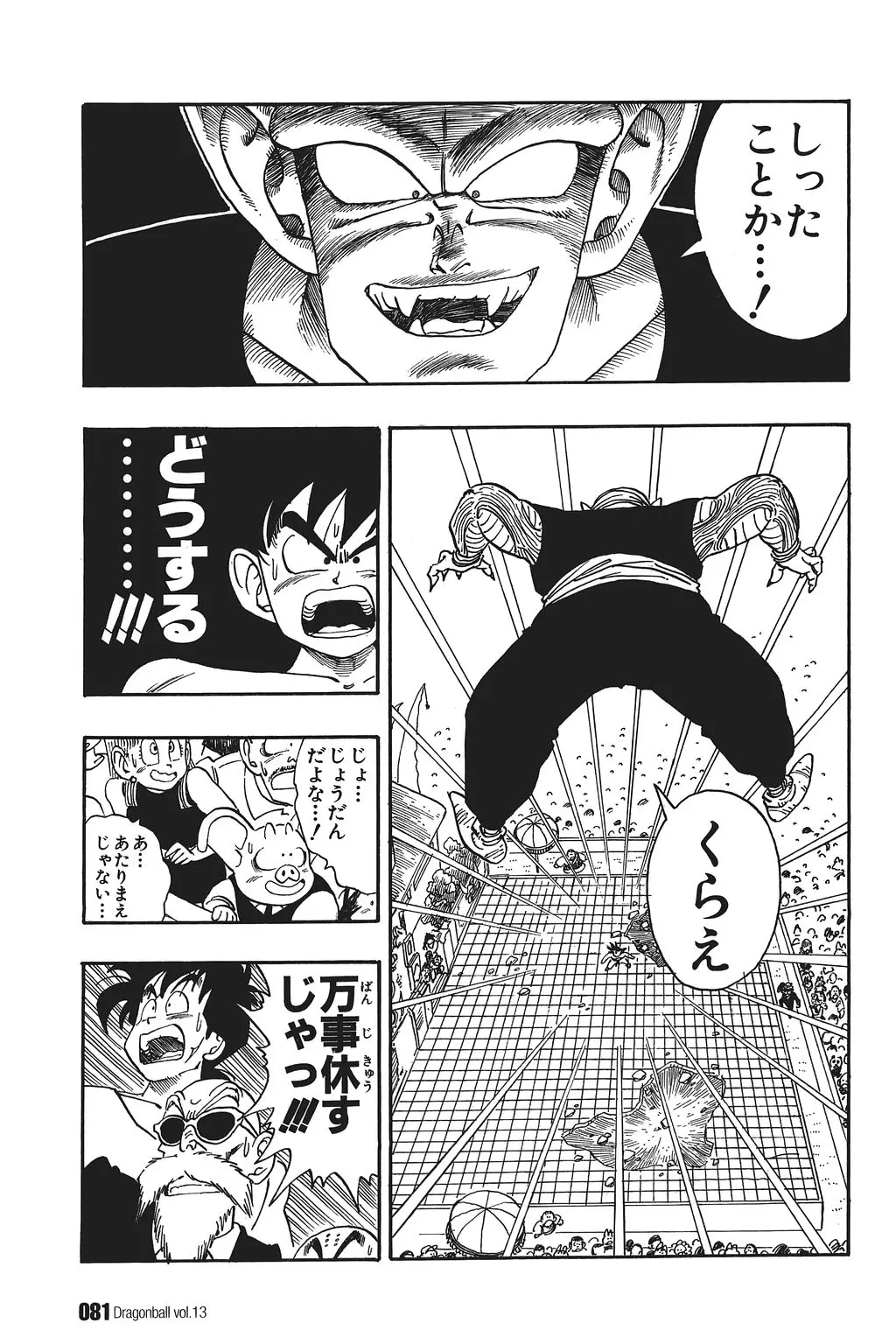 Chapitre 13 — Dragon Ball Kanzenban Vol. 13 — page 86