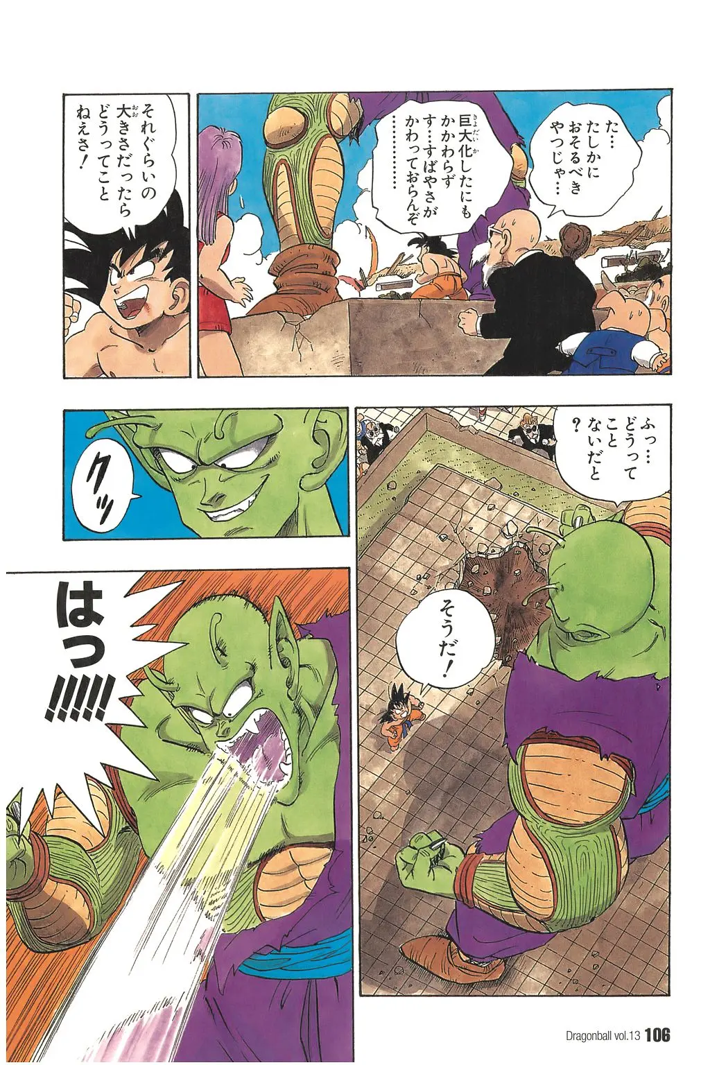 Chapitre 13 — Dragon Ball Kanzenban Vol. 13 — page 111