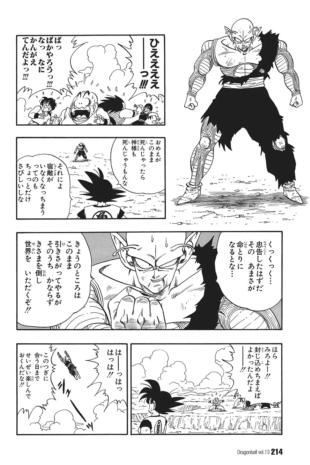 Chapitre 13 — Dragon Ball Kanzenban Vol. 13 — page 219