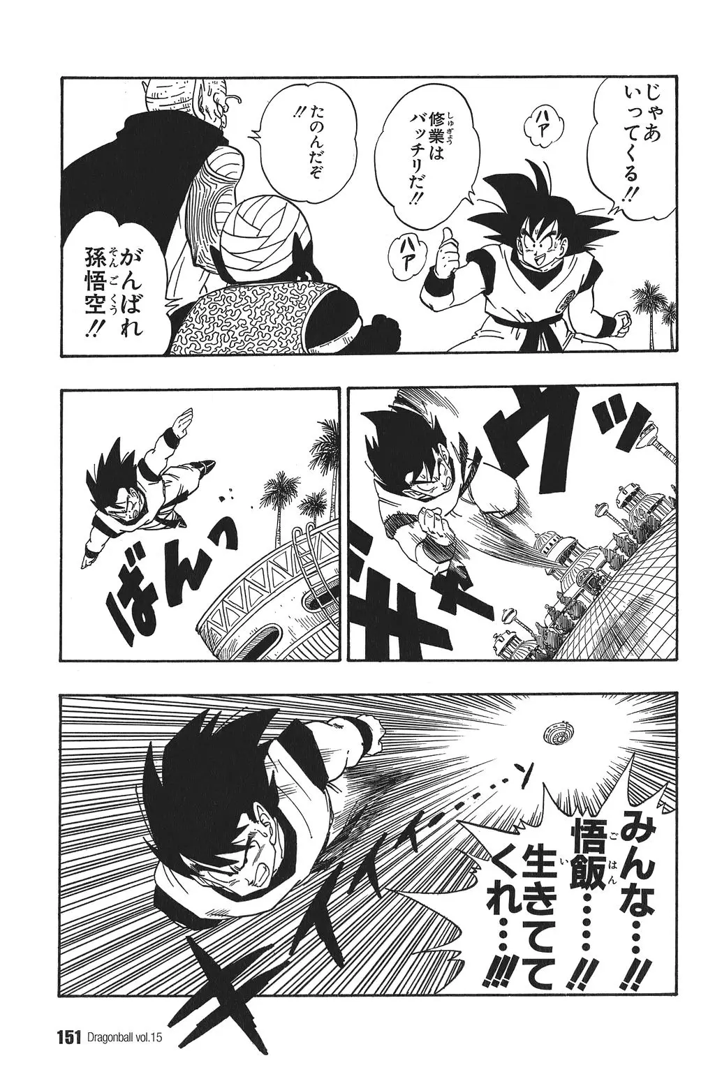Chapitre 15 — Dragon Ball Kanzenban Vol. 15 — page 156