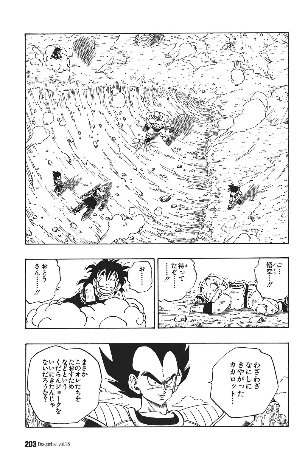 Chapitre 15 — Dragon Ball Kanzenban Vol. 15 — page 208