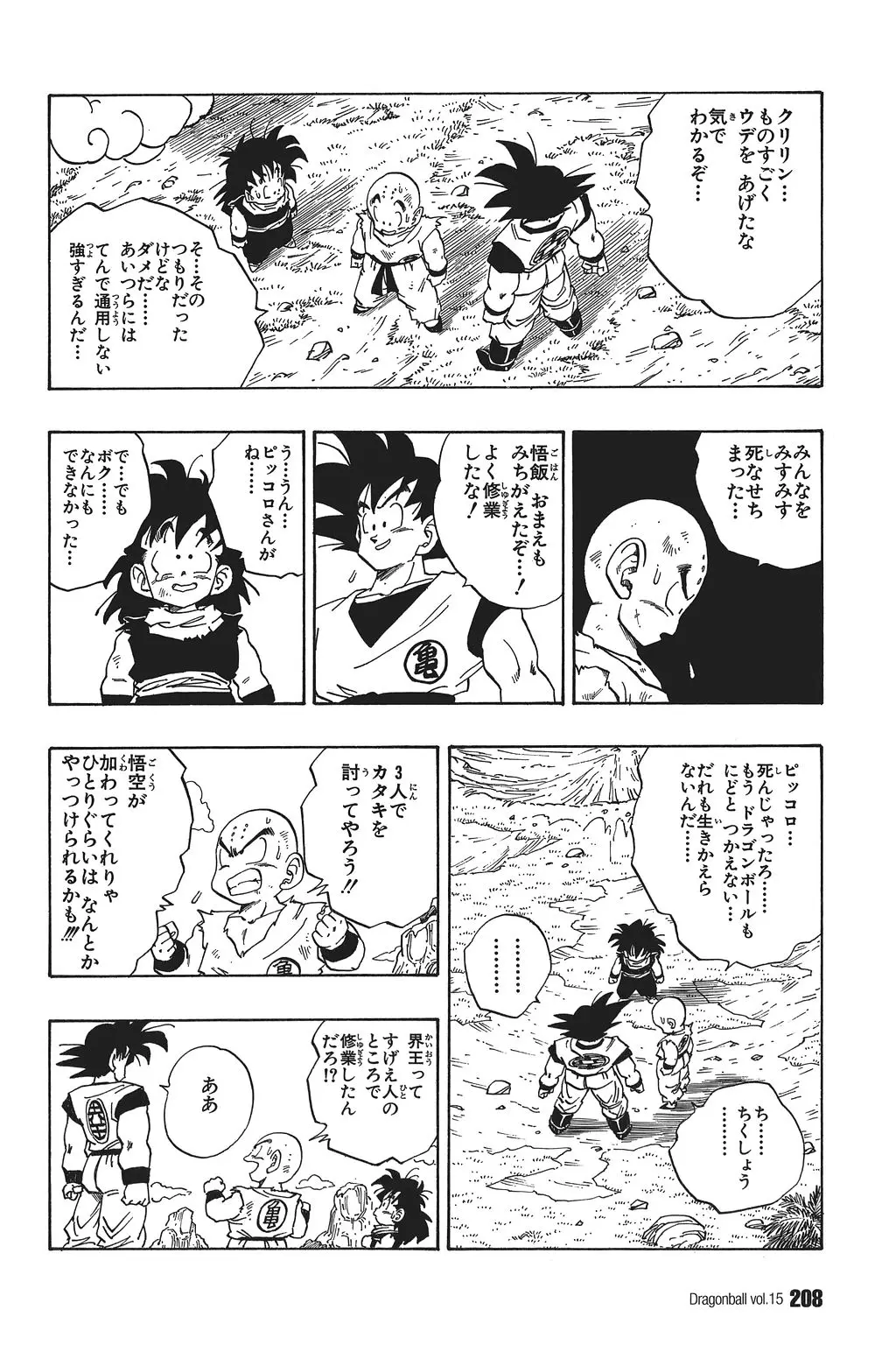 Chapitre 15 — Dragon Ball Kanzenban Vol. 15 — page 213