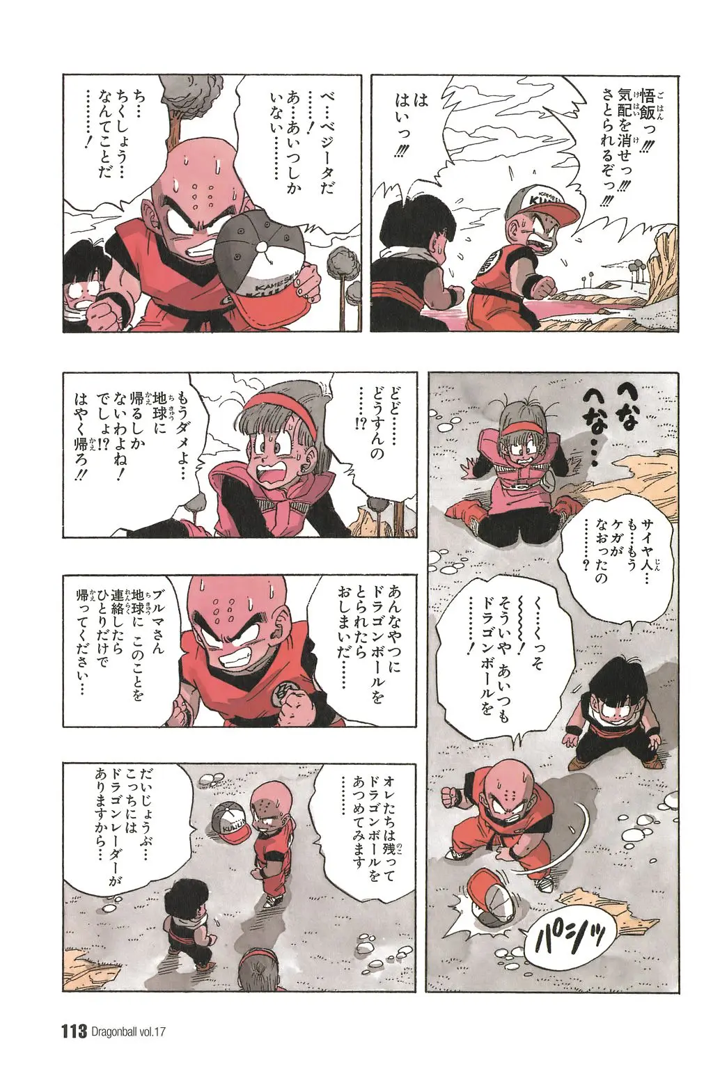 Chapitre 17 — Dragon Ball Kanzenban Vol. 17 — page 118