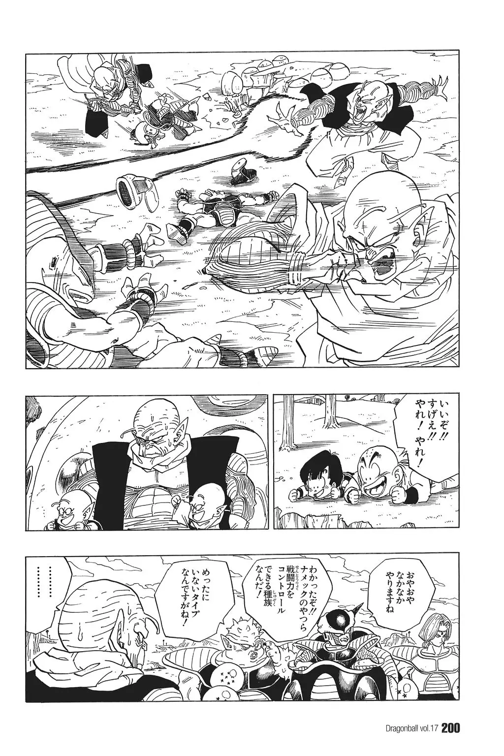 Chapitre 17 — Dragon Ball Kanzenban Vol. 17 — page 205