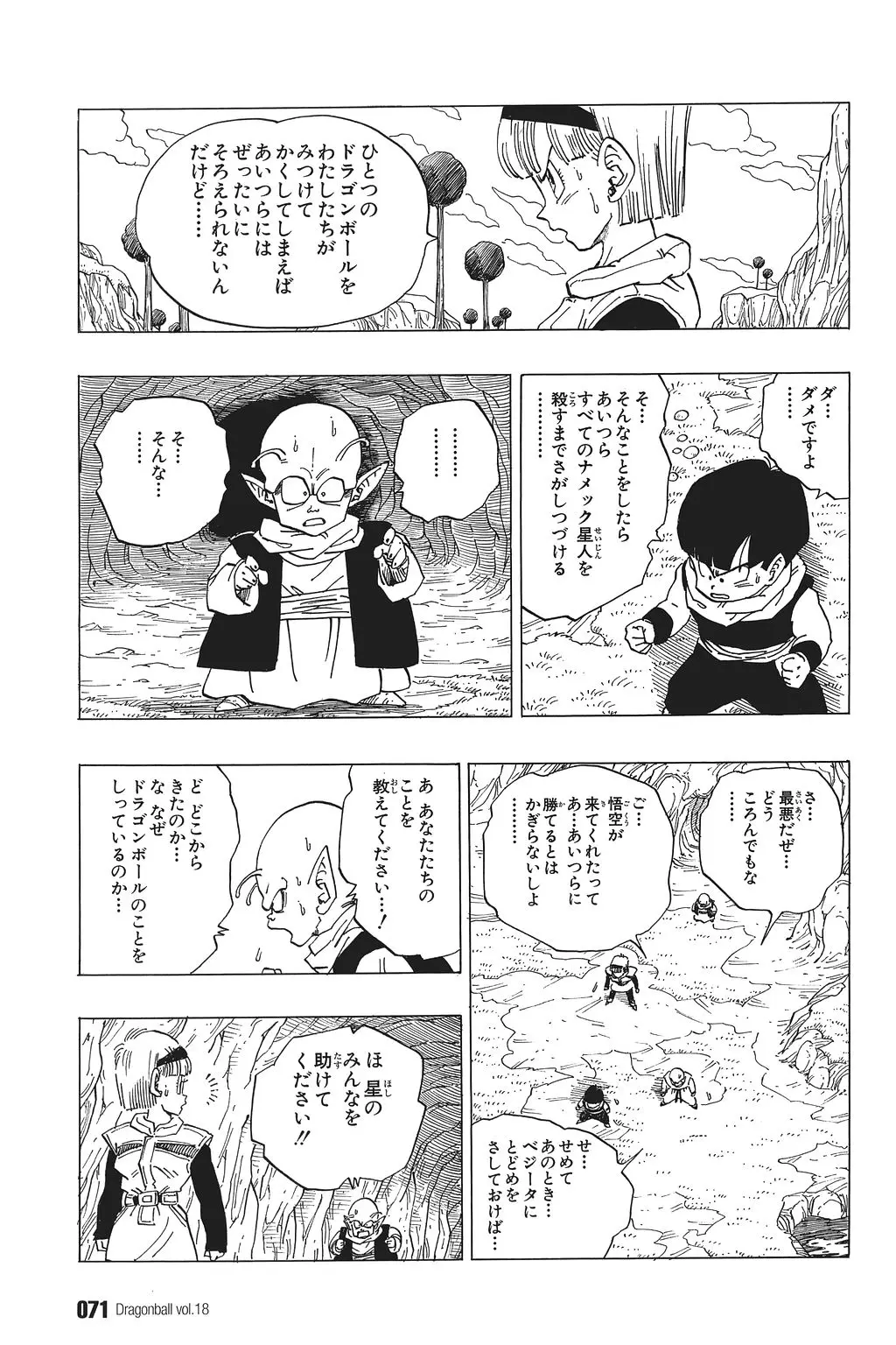 Chapitre 18 — Dragon Ball Kanzenban Vol. 18 — page 76