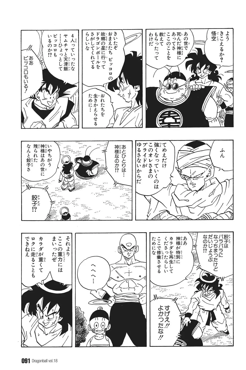 Chapitre 18 — Dragon Ball Kanzenban Vol. 18 — page 96
