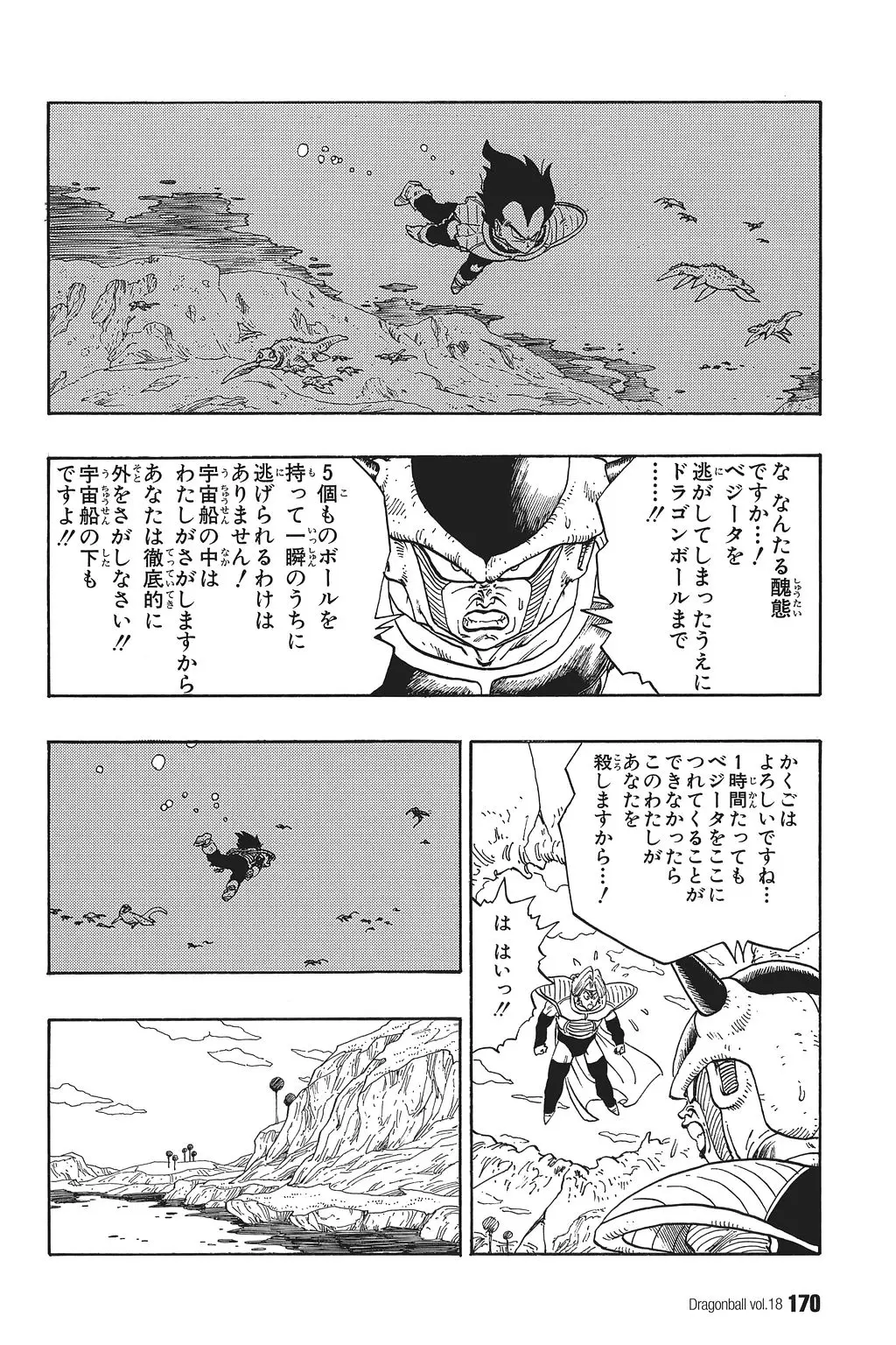 Chapitre 18 — Dragon Ball Kanzenban Vol. 18 — page 175
