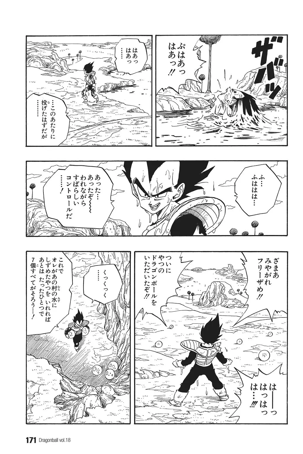 Chapitre 18 — Dragon Ball Kanzenban Vol. 18 — page 176
