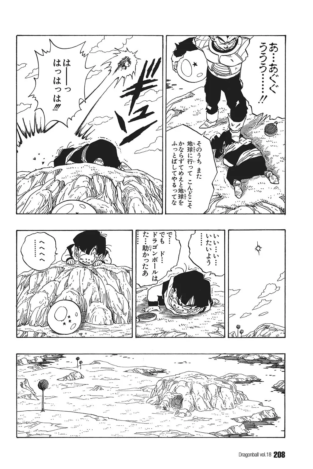 Chapitre 18 — Dragon Ball Kanzenban Vol. 18 — page 213