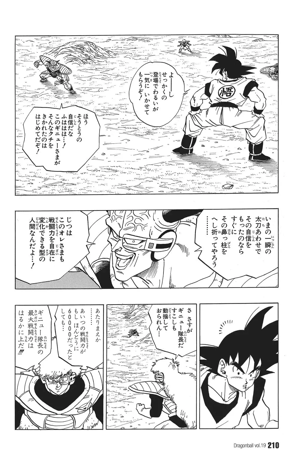 Chapitre 19 — Dragon Ball Kanzenban Vol. 19 — page 215