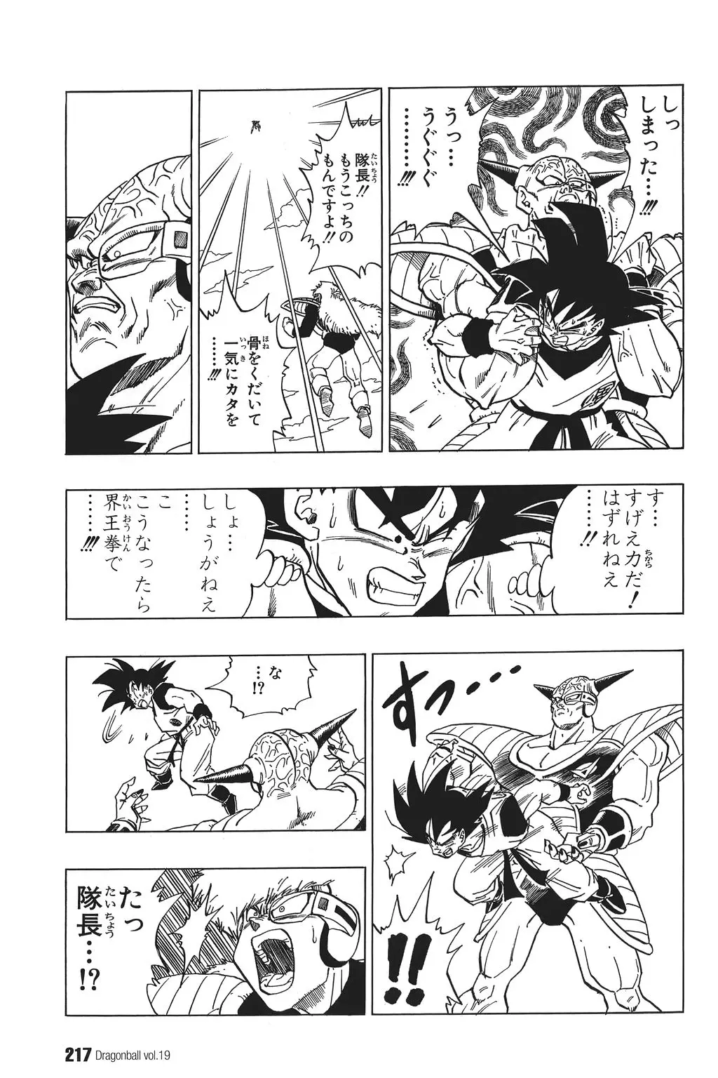 Chapitre 19 — Dragon Ball Kanzenban Vol. 19 — page 222
