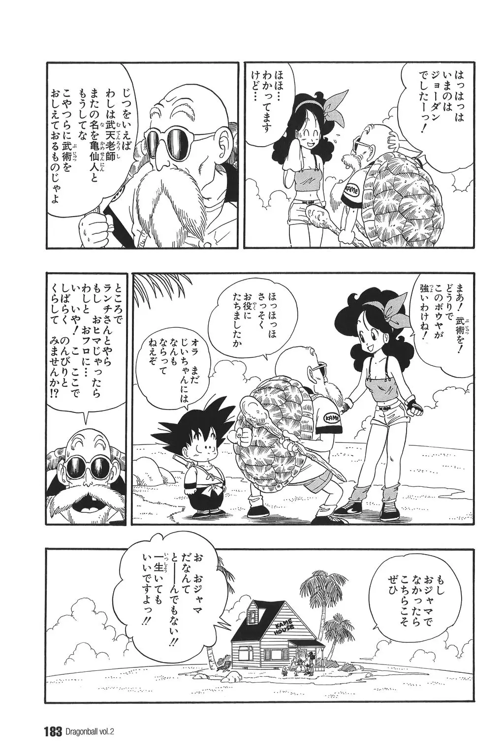 Chapitre 2 — Dragon Ball Kanzenban Vol. 2 — page 187